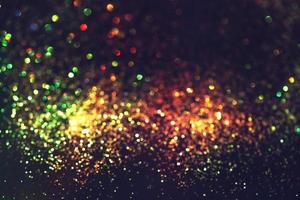 bokeh glitter Colorfull Blurred abstract background for birthday, anniversary, wedding, new year eve or Christmas photo