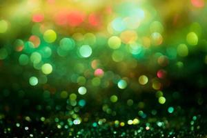 bokeh glitter Colorfull Blurred abstract background for birthday, anniversary, wedding, new year eve or Christmas photo