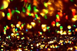 bokeh glitter Colorfull Blurred abstract background for birthday, anniversary, wedding, new year eve or Christmas photo