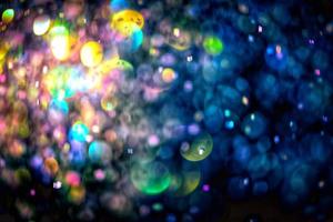 bokeh glitter Colorfull Blurred abstract background for birthday, anniversary, wedding, new year eve or Christmas photo