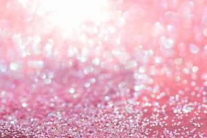 bokeh glitter Colorfull Blurred abstract background for birthday, anniversary, wedding, new year eve or Christmas photo