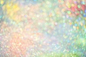 bokeh effect glitter colorful blurred abstract background for birthday, anniversary, wedding, new year eve or Christmas photo