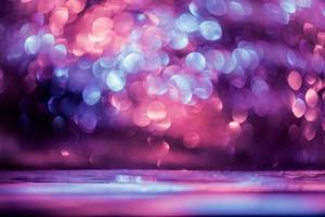 bokeh glitter Colorfull Blurred abstract background for birthday, anniversary, wedding, new year eve or Christmas photo