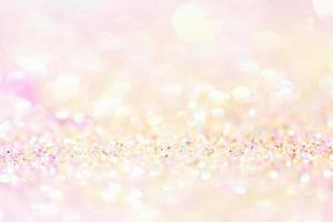 bokeh glitter Colorfull Blurred abstract background for birthday, anniversary, wedding, new year eve or Christmas photo