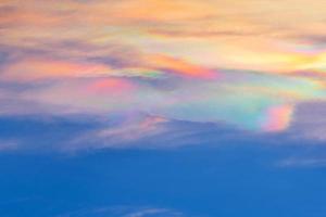 The sky with cloud beautiful Sunset background photo