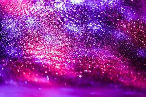 bokeh glitter Colorfull Blurred abstract background for birthday, anniversary, wedding, new year eve or Christmas photo