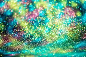 bokeh glitter Colorfull Blurred abstract background for birthday, anniversary, wedding, new year eve or Christmas photo