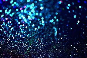 bokeh glitter Colorfull Blurred abstract background for birthday, anniversary, wedding, new year eve or Christmas photo