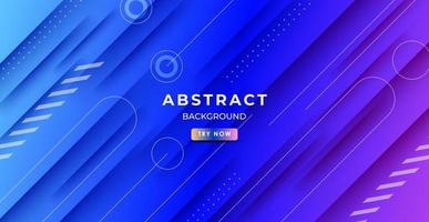 Minimal abstract blue gradient geometric background with gradient colors. Eps10 vector. vector