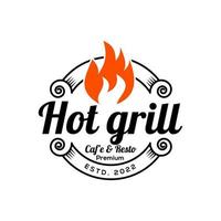 Logo design illustration Hot Girl Logo Templates vector