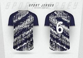 Background mockup for sports jerseys, racing jerseys, games jerseys, running jerseys, full grunge designs. vector