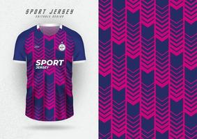 Background mockup for sports jersey, jersey, running shirt, purple stripes. vector