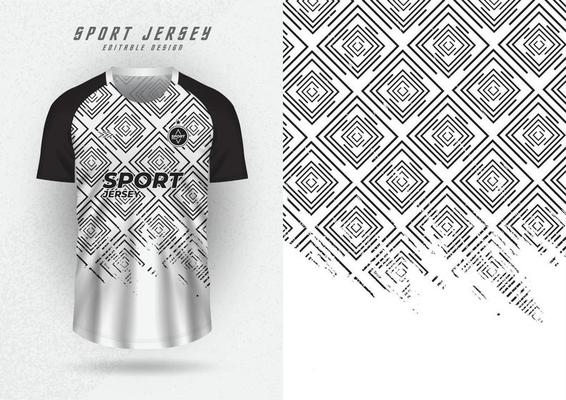 Background mockup for sports jersey, jersey, running shirt, square pattern.