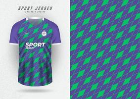 Background mockup for sports jerseys, jerseys, running jerseys, triangular patterns. vector