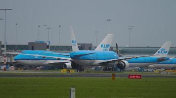 Traffic aircraft airline KLM video