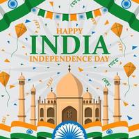 India Independence Day Concept vector