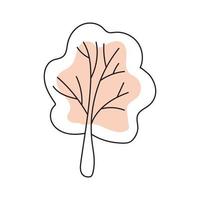 vector illustration of tree