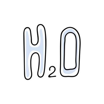 H2O in doodle style