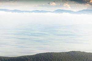 panorama de campos en turquía foto