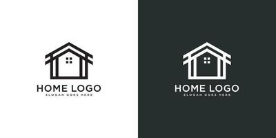 home Logo Design Template vector