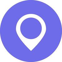 GPS location Map pointer icon vector