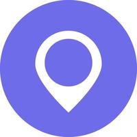 GPS location Map pointer icon vector