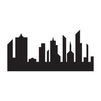 Modern City skyline vector icon background