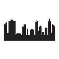 Modern City skyline vector icon background