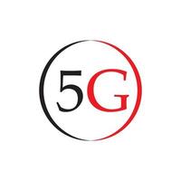 5g icon template vector logo illustration