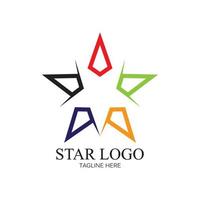 Star icon Template vector