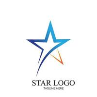 Star icon Template vector