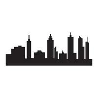 Modern City skyline vector icon background