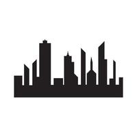 Modern City skyline vector icon background