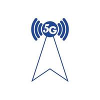 5g icon template vector logo illustration