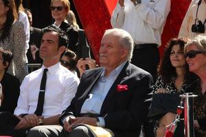 LOS ANGELES, FEB 22, Justin Theroux, John Aniston at the Jennifer Aniston Hollywood Walk of Fame Star Ceremony at the W Hollywood on February 22, 2012 in Los Angeles, CA photo