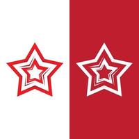 Star icon template vector