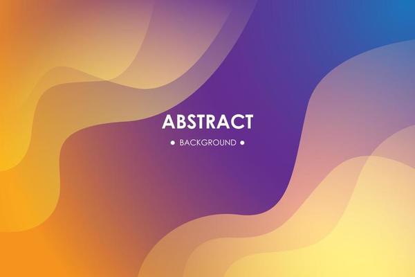 Modern colorful liquid geometric background, wavy curve shape combination. eps10 vector