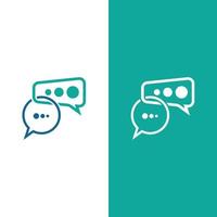 Speech bubble icon vector illustration