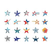 Star icon template vector