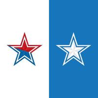 Star icon template vector