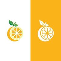 Orange logo design vector