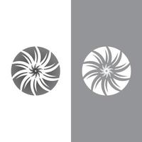 vortex vector illustration icon