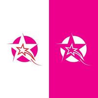 Star icon template vector