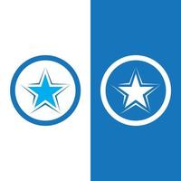 Star icon template vector