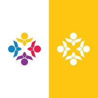 Community, network and social icon vector