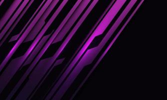 Abstract pink cyber lines futurisitc light on black with blank space design modern technology background vector