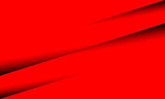 Abstract black shadow slash on red speed design modern background vector