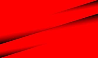 Abstract black shadow slash on red speed design modern background vector