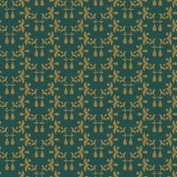 Ethnic vintage luxury color flower geometric shape surface pattern design seamless background. Use for fabric, textile, interior decoration elements, upholstery, wrapping. vector
