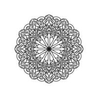 Abstract mandala pattern, good for ornament, floral decoration, or wallpaper background vector